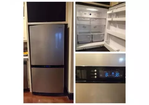 Samsung Bottom Mount Refrigerator-Stainless 20.5 CuFt